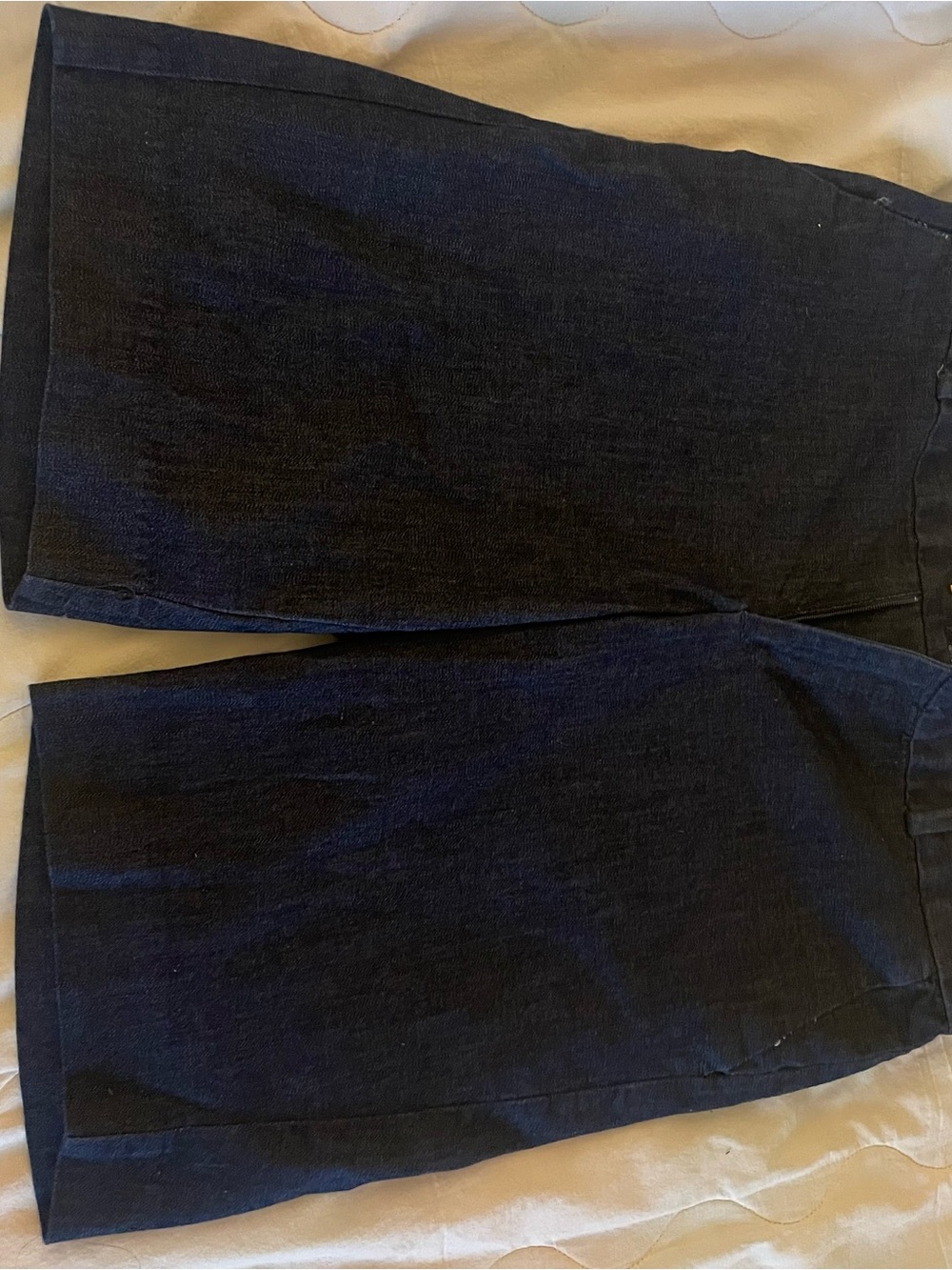 Banana Republic Women's Bermuda Shorts in Dark Blue Denim